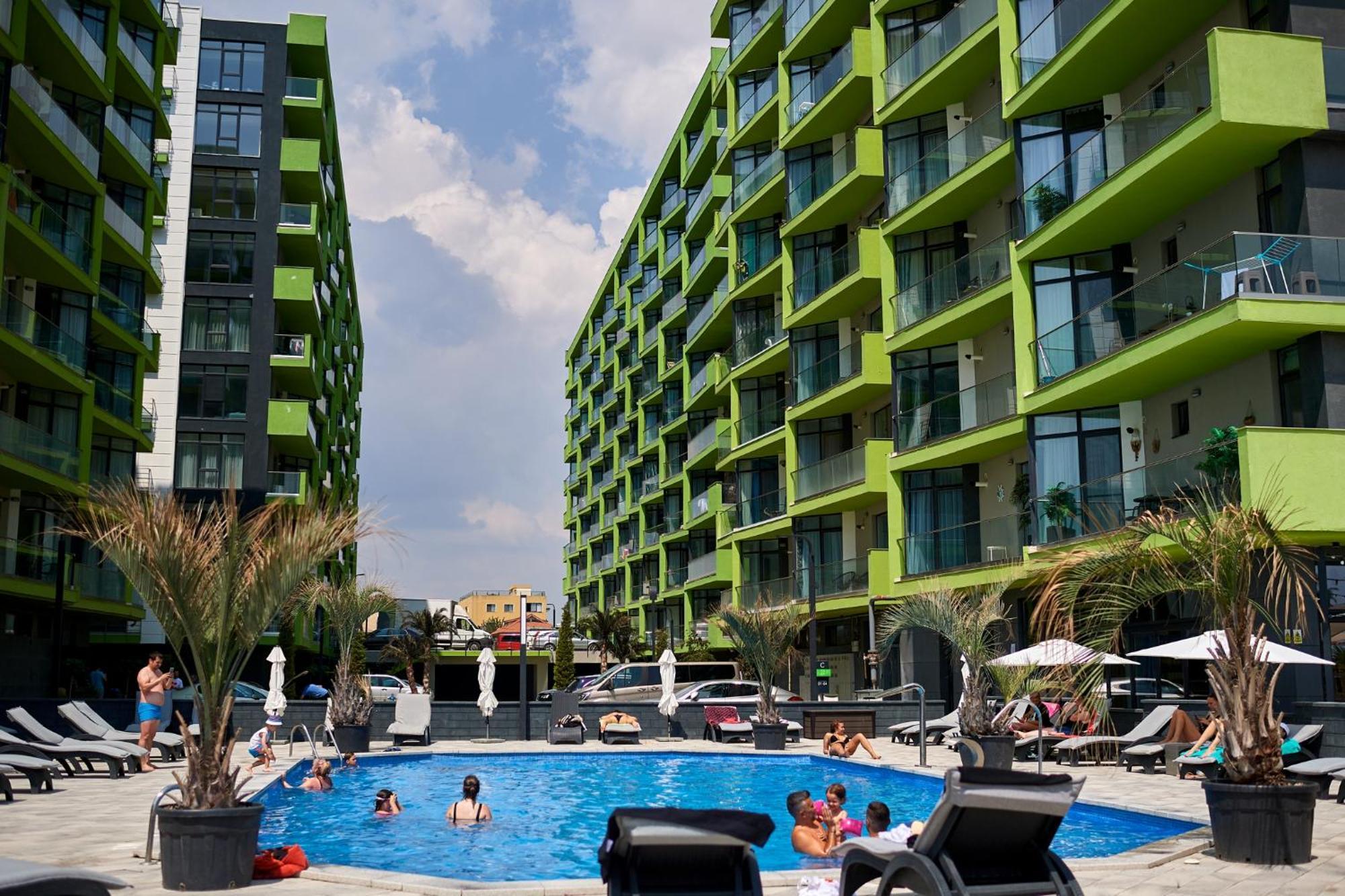 Sara Blu Apartment Spa And Pool Beach Resort Мамая Екстериор снимка